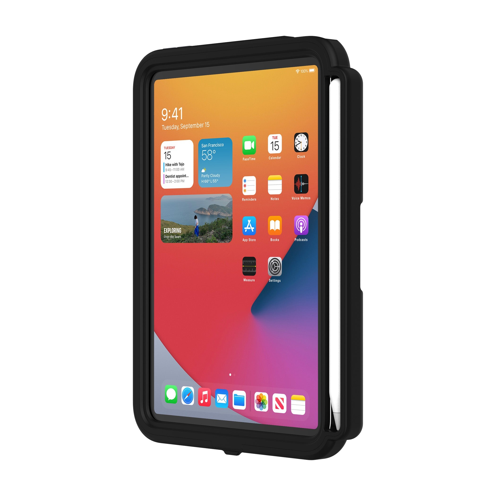 Black | Survivor All-Terrain for iPad mini 6th Generation - Black
