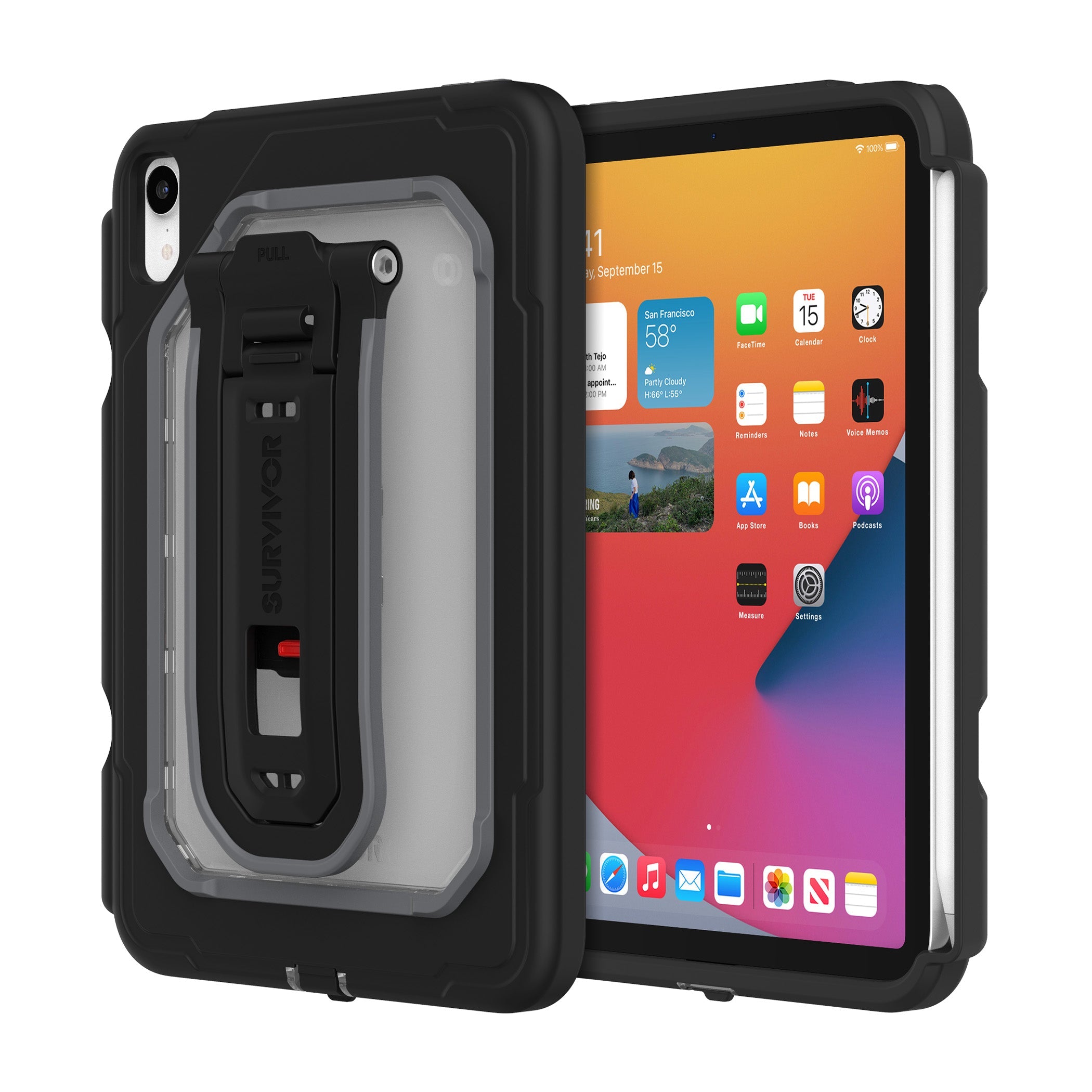 Black | Survivor Endurance for iPad mini 6th Generation - Black