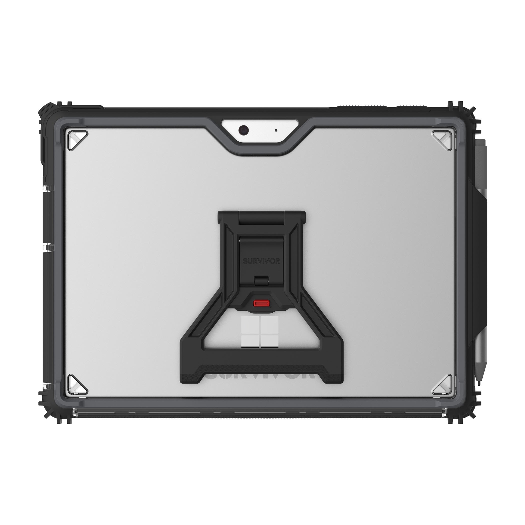 Black | Survivor Strong for Microsoft Surface Go 3 / Microsoft Surface Go 2 / Microsoft Surface Go - Black