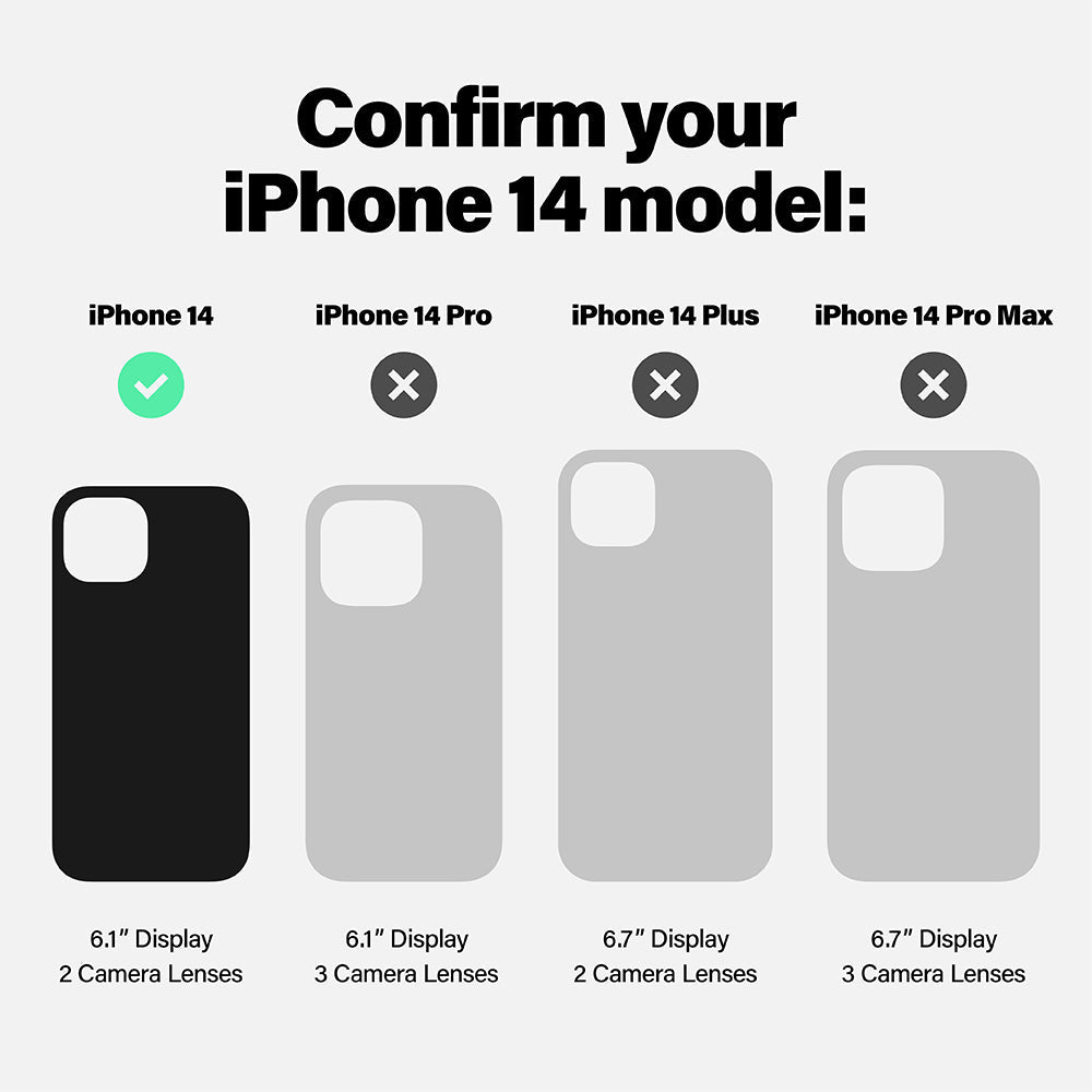 Midnight Navy | Duo for iPhone 14 - Midnight Navy