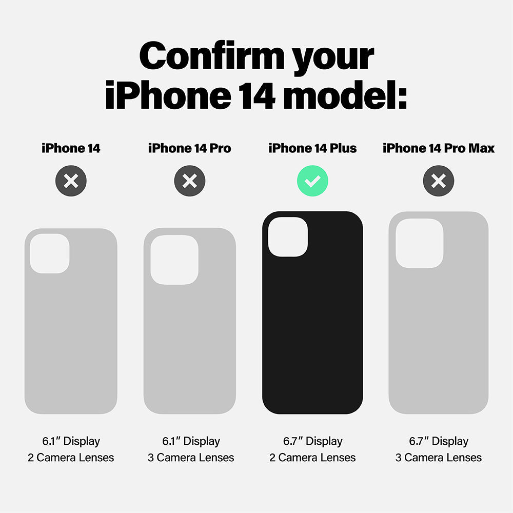 Clear | Survivor Clear for iPhone 14 Plus - Clear