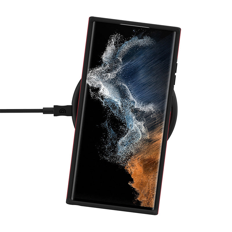 Salsa Red | Duo for Samsung Galaxy S22 Ultra - Salsa Red